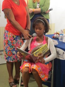 Academy award nominee Quvenzhane Wallis reads Floyd Cooper's Tag Along Moon.